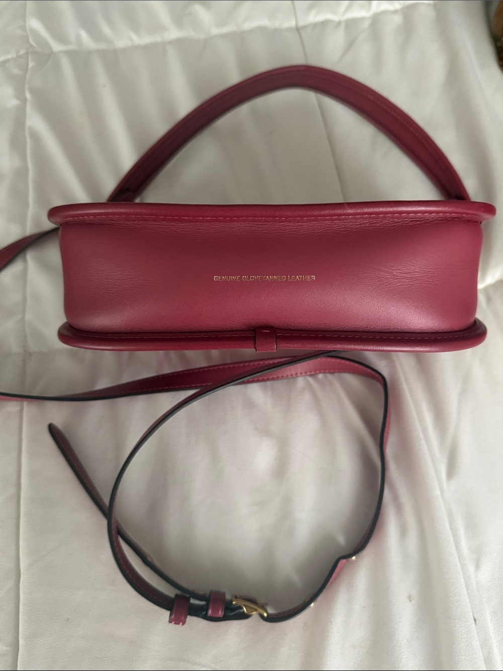 Coach mauve Leather Shoulder Bag - Picture 4 of 4